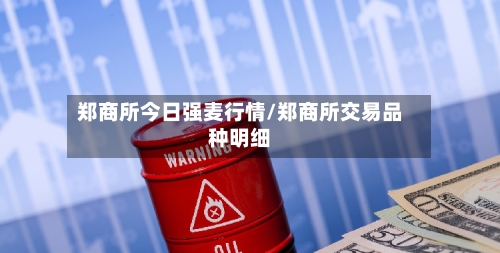 郑商所今日强麦行情/郑商所交易品种明细