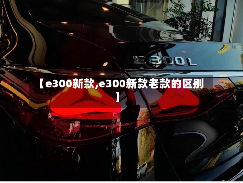 【e300新款,e300新款老款的区别】-第3张图片