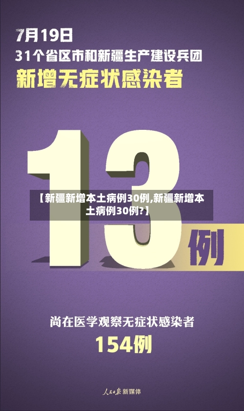 【新疆新增本土病例30例,新疆新增本土病例30例?】-第2张图片