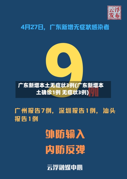 广东新增本土无症状3例(广东新增本土确诊1例 无症状3例)-第2张图片