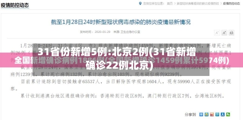 31省份新增5例:北京2例(31省新增确诊22例北京)