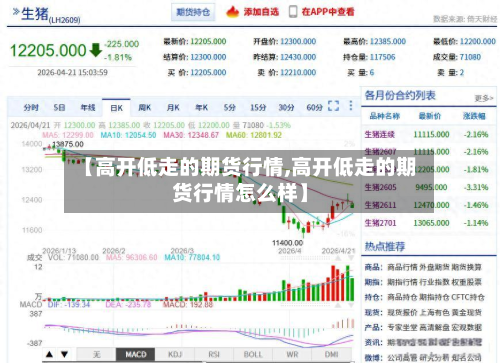 【高开低走的期货行情,高开低走的期货行情怎么样】-第2张图片