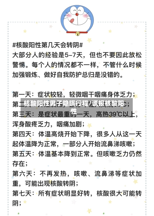 核酸阳性男子隐瞒行程/谎报核酸阳性-第3张图片