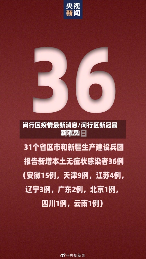 闵行区疫情最新消息/闵行区新冠最新消息-第3张图片