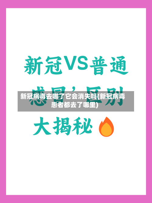 新冠病毒去哪了它会消失吗(新冠病毒患者都去了哪里)
