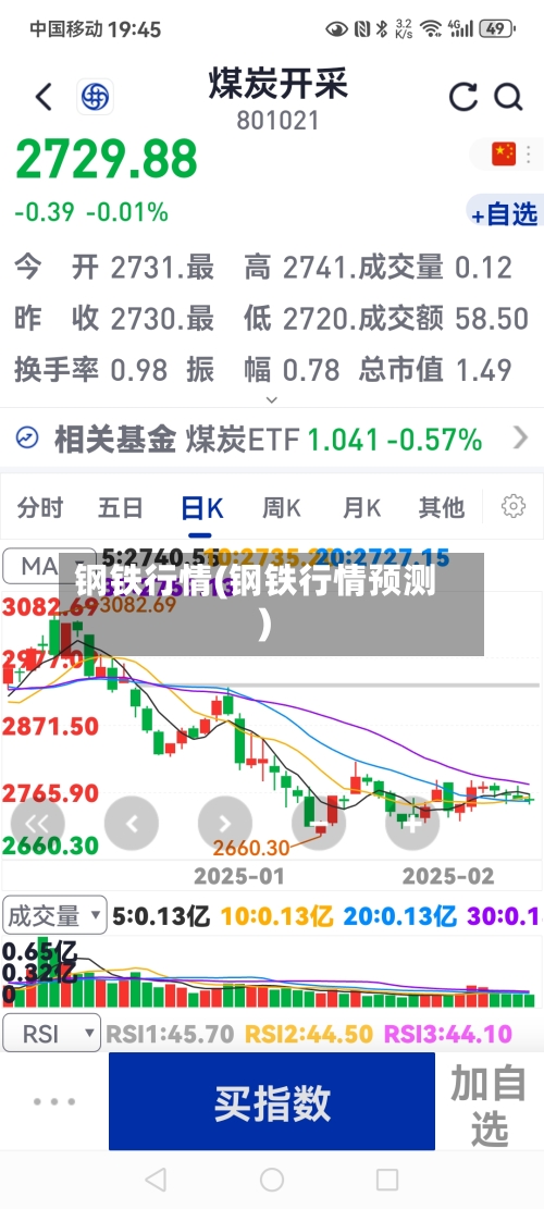 钢铁行情(钢铁行情预测)-第2张图片