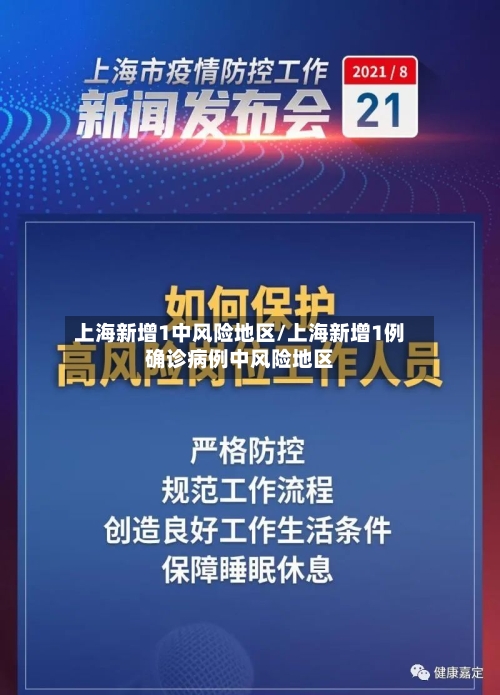 上海新增1中风险地区/上海新增1例确诊病例中风险地区