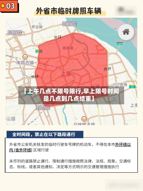 【上午几点不限号限行,早上限号时间是几点到几点结束】