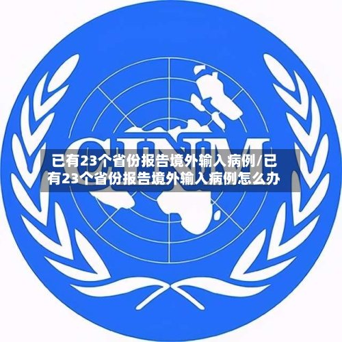 已有23个省份报告境外输入病例/已有23个省份报告境外输入病例怎么办-第2张图片