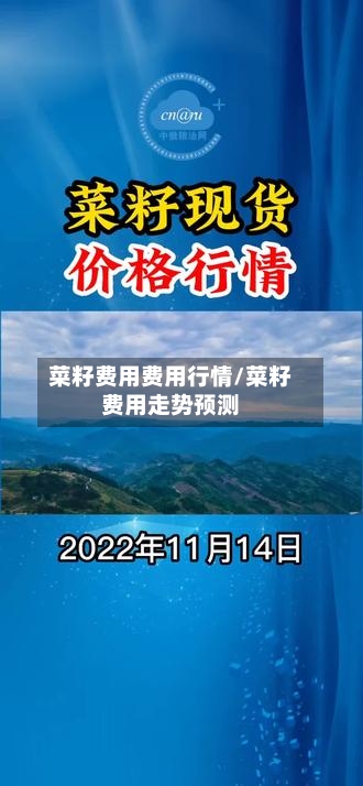 菜籽费用费用行情/菜籽费用走势预测-第2张图片