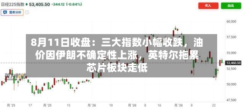 8月11日收盘：三大指数小幅收跌，油价因伊朗不确定性上涨	，英特尔拖累芯片板块走低-第1张图片