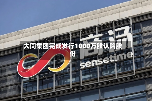 大同集团完成发行1000万股认购股份-第3张图片