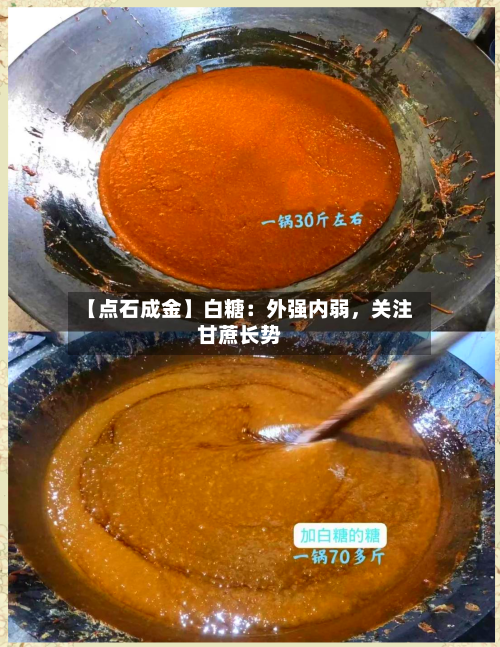 【点石成金】白糖：外强内弱	，关注甘蔗长势-第3张图片