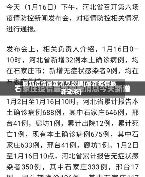 最新疫情最新消息数据(最新疫情最新动态)-第2张图片