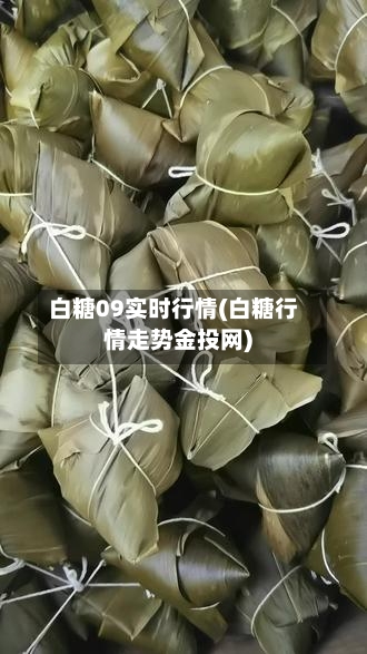 白糖09实时行情(白糖行情走势金投网)