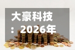 大豪科技：2026年半年度营收同比增长23.36% 净利润同比增长33.45%-第2张图片