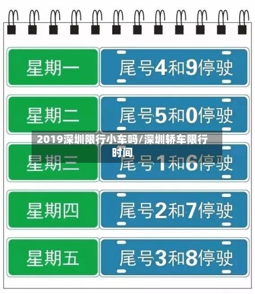 2019深圳限行小车吗/深圳轿车限行时间-第3张图片