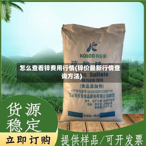 怎么查看锌费用行情(锌价最新行情查询方法)-第3张图片