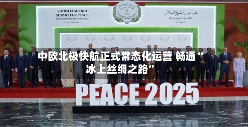 中欧北极快航正式常态化运营 畅通“冰上丝绸之路	”-第2张图片