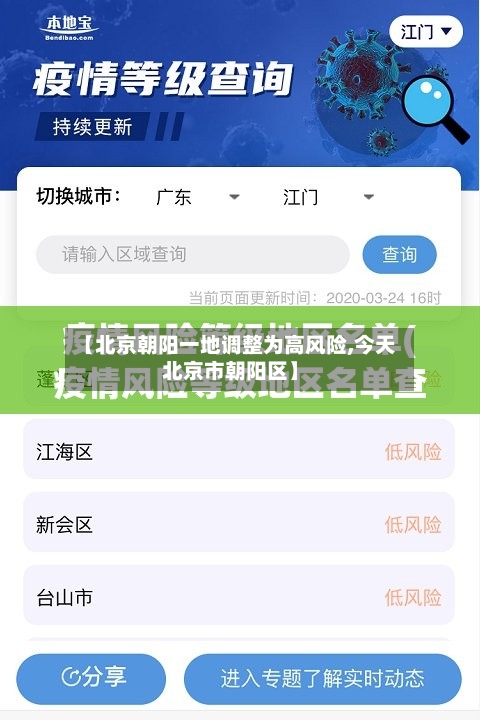 【北京朝阳一地调整为高风险,今天北京市朝阳区】-第2张图片