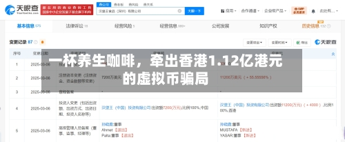 一杯养生咖啡，牵出香港1.12亿港元的虚拟币骗局