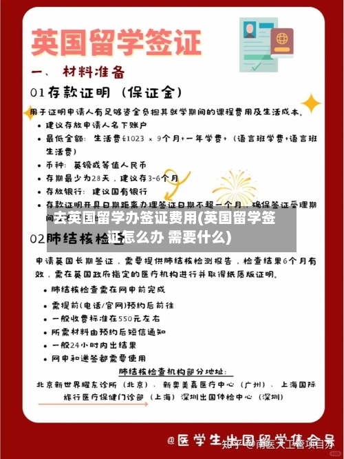 去英国留学办签证费用(英国留学签证怎么办 需要什么)