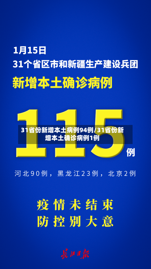31省份新增本土病例94例/31省份新增本土确诊病例1例-第2张图片