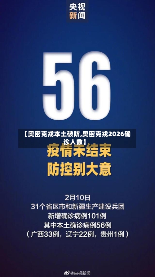 【奥密克戎本土破防,奥密克戎2026确诊人数】-第2张图片
