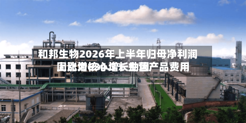 和邦生物2026年上半年归母净利润同比增634.3% 主营产品费用上涨为核心增长动因-第1张图片