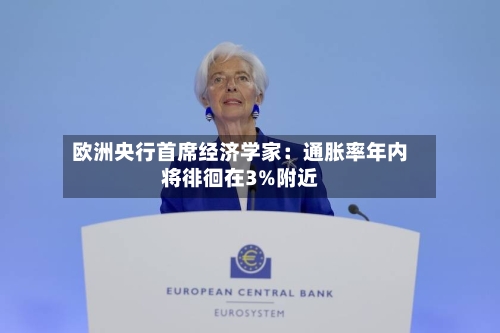 欧洲央行首席经济学家：通胀率年内将徘徊在3%附近