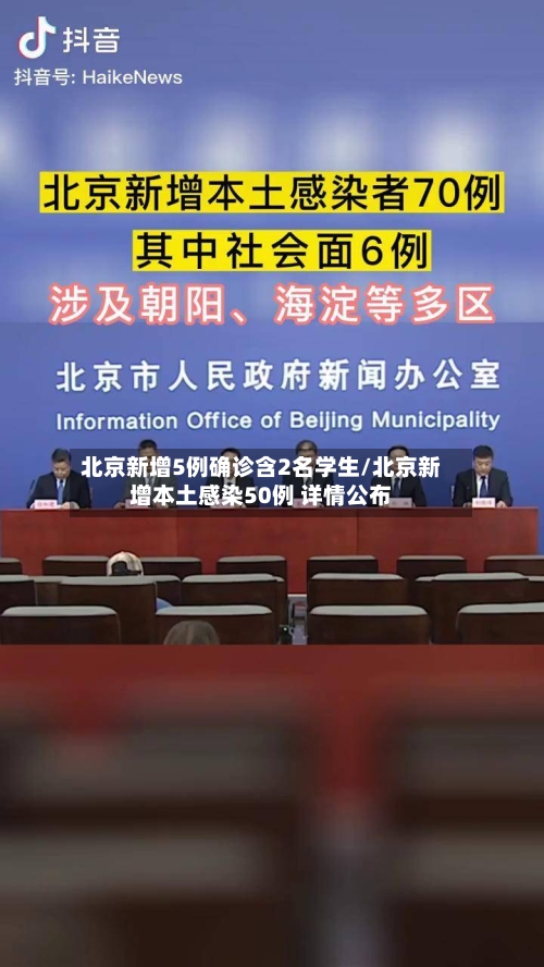 北京新增5例确诊含2名学生/北京新增本土感染50例 详情公布