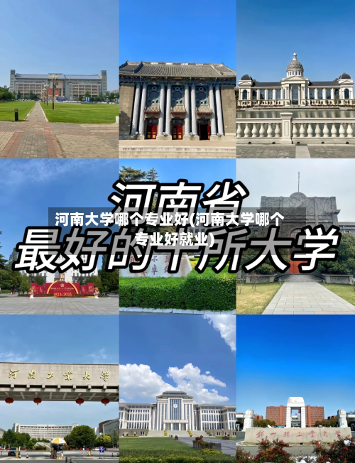 河南大学哪个专业好(河南大学哪个专业好就业)