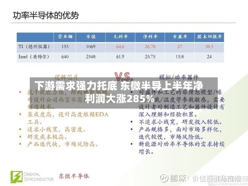 下游需求强力托底 东微半导上半年净利润大涨285%-第3张图片