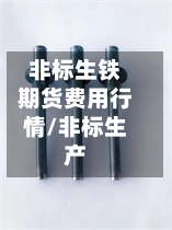 非标生铁期货费用行情/非标生产-第2张图片