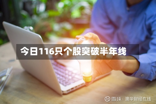 今日116只个股突破半年线